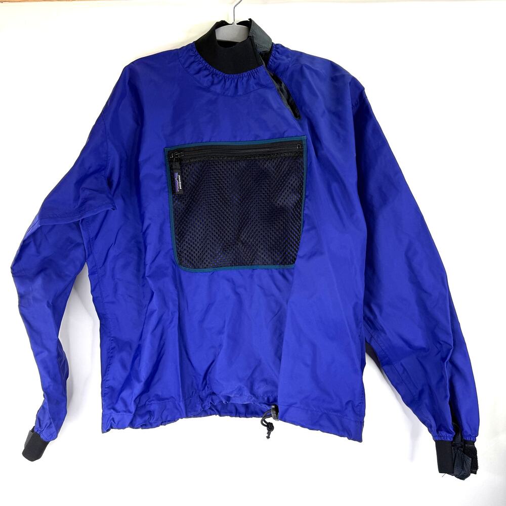 Patagonia Vintage 90's Kayak Paddling Nylon Jacket Size Medium